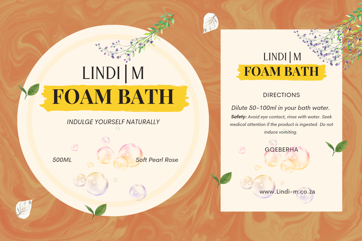500ml - Foam Bath