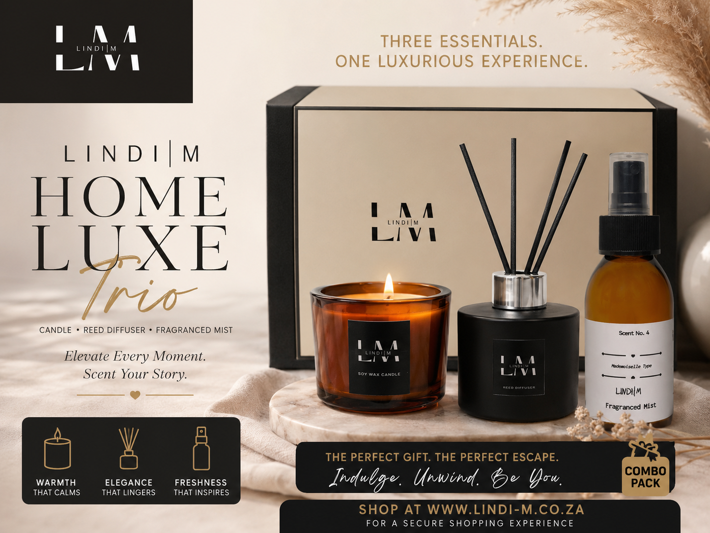 Home Luxe Trio  Set